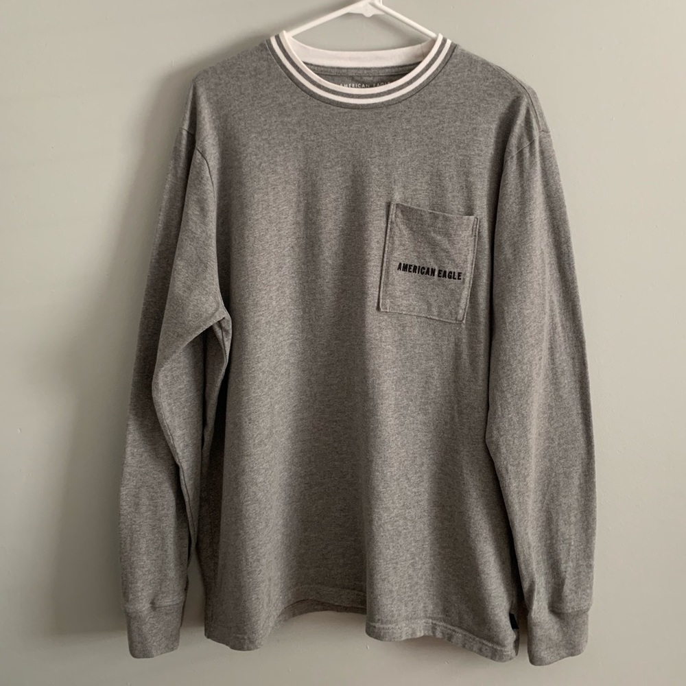 Men’s American Eagle Long Sleeve T-Shirt